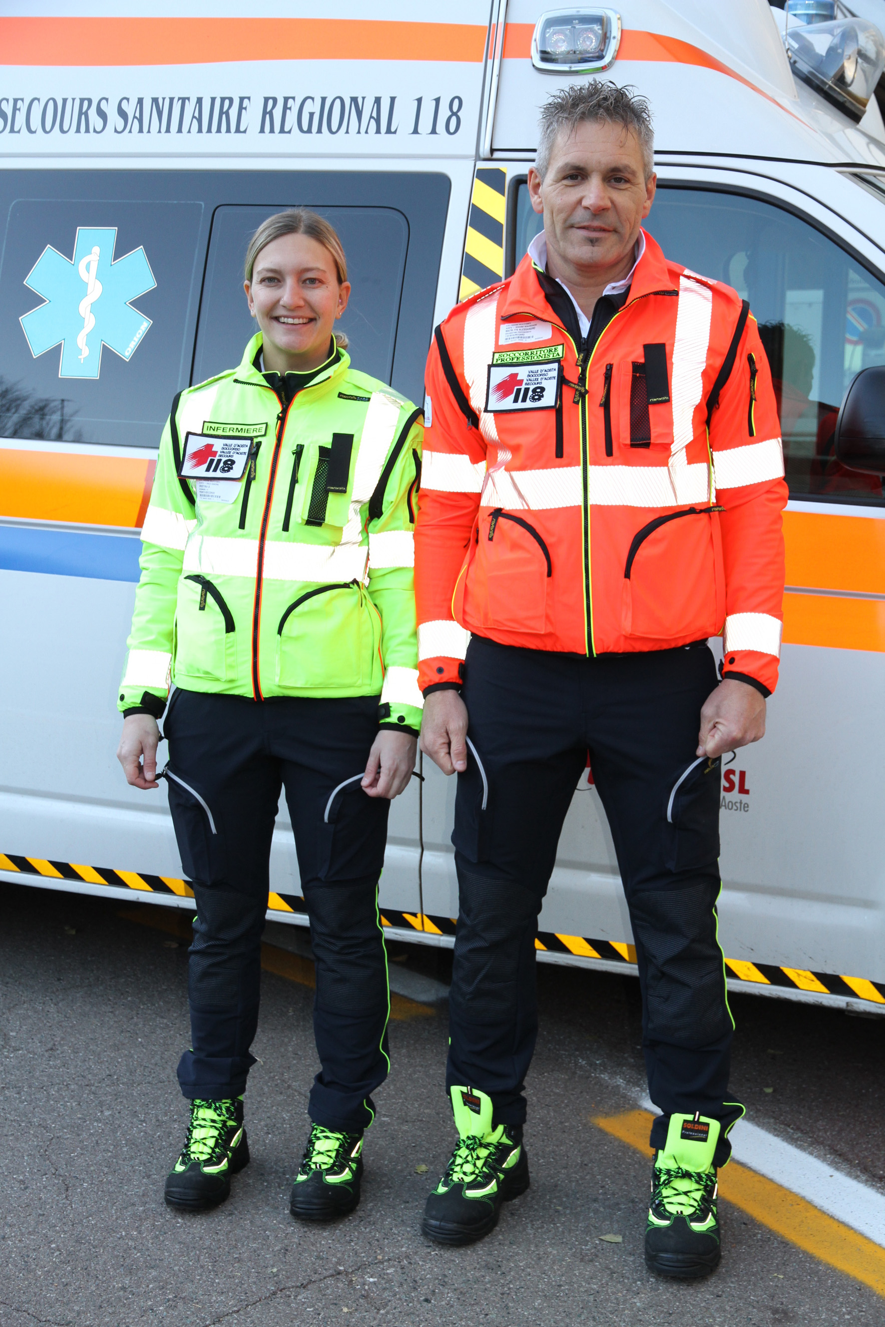 abbigliamento 118 soccorso sanitario