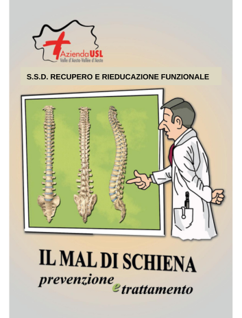 Libretto sulla prevenzione ed il trattamento del mal di schiena