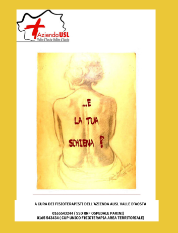 Libretto sulla salute della schiena