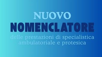 Il 30 dicembre entra in vigore il nuovo nomenclatore